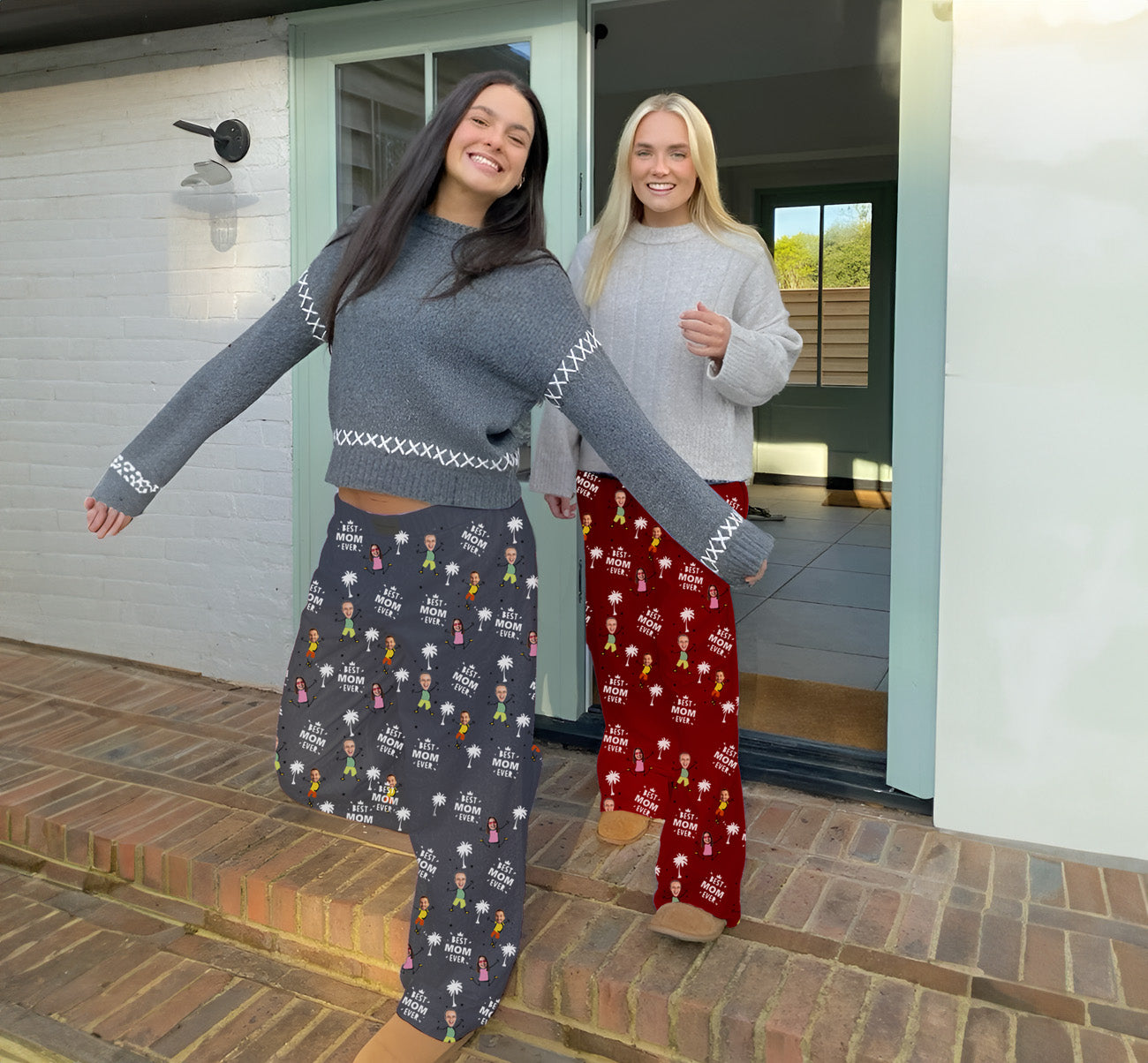 Personalized Pajama Pants-Best Mom/Grandma Ever