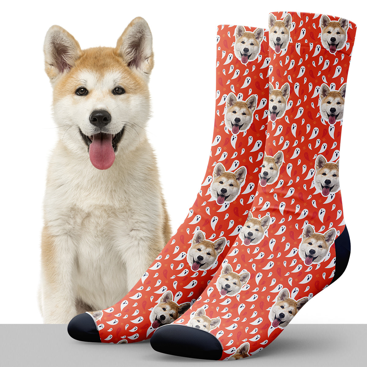 *Halloween Special* Ghost Custom Pet-sokken