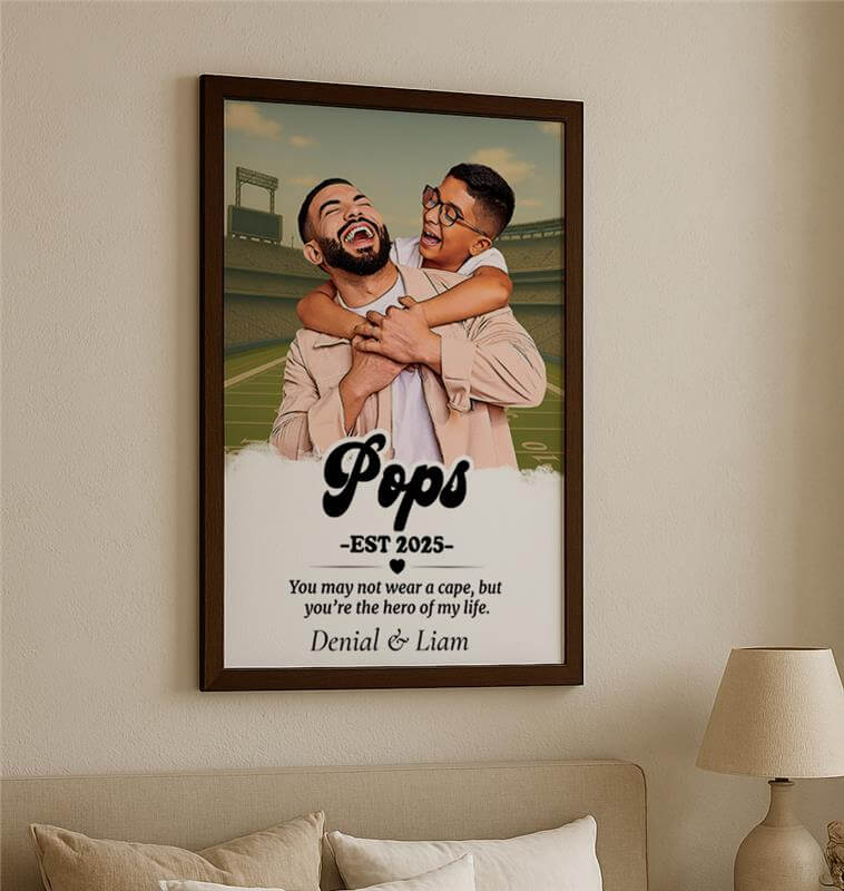 Father’s Day Keepsake- Custom Portrait