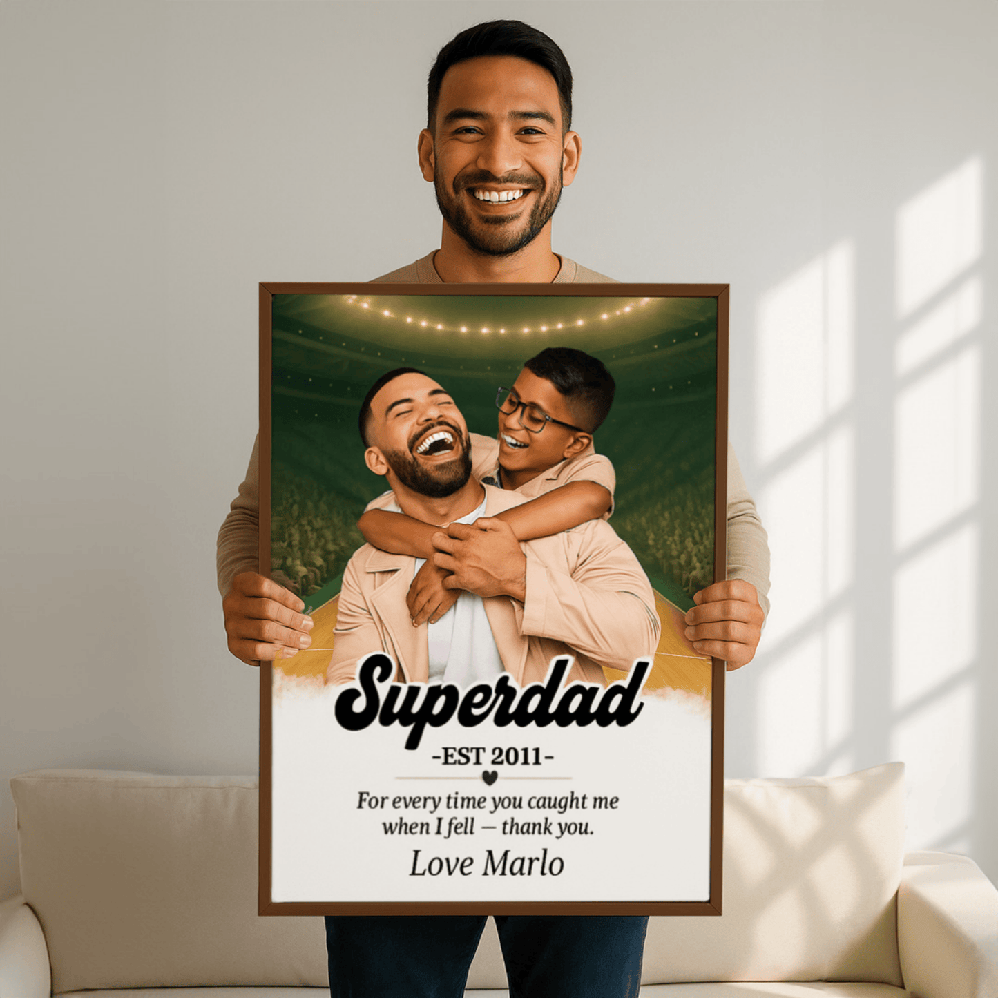 Father’s Day Keepsake- Custom Portrait