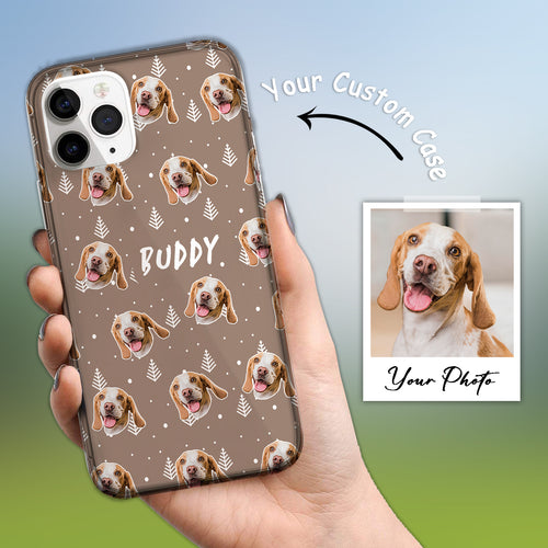 Gepersonaliseerde kerstboom telefoonhoesje