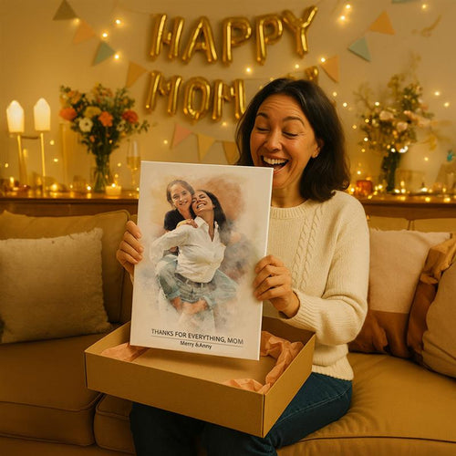 Thank You, Mom – Custom Canvas for Her