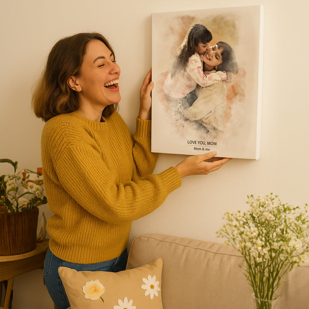 Thank You, Mom – Custom Canvas for Her