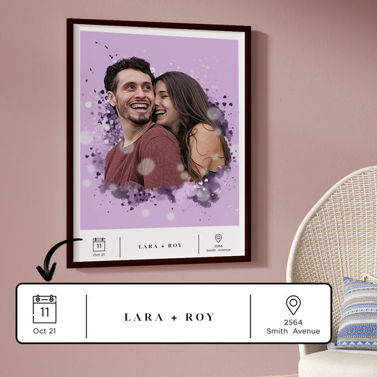 POC™ Speciaal datum- en plaatscanvas voor koppels