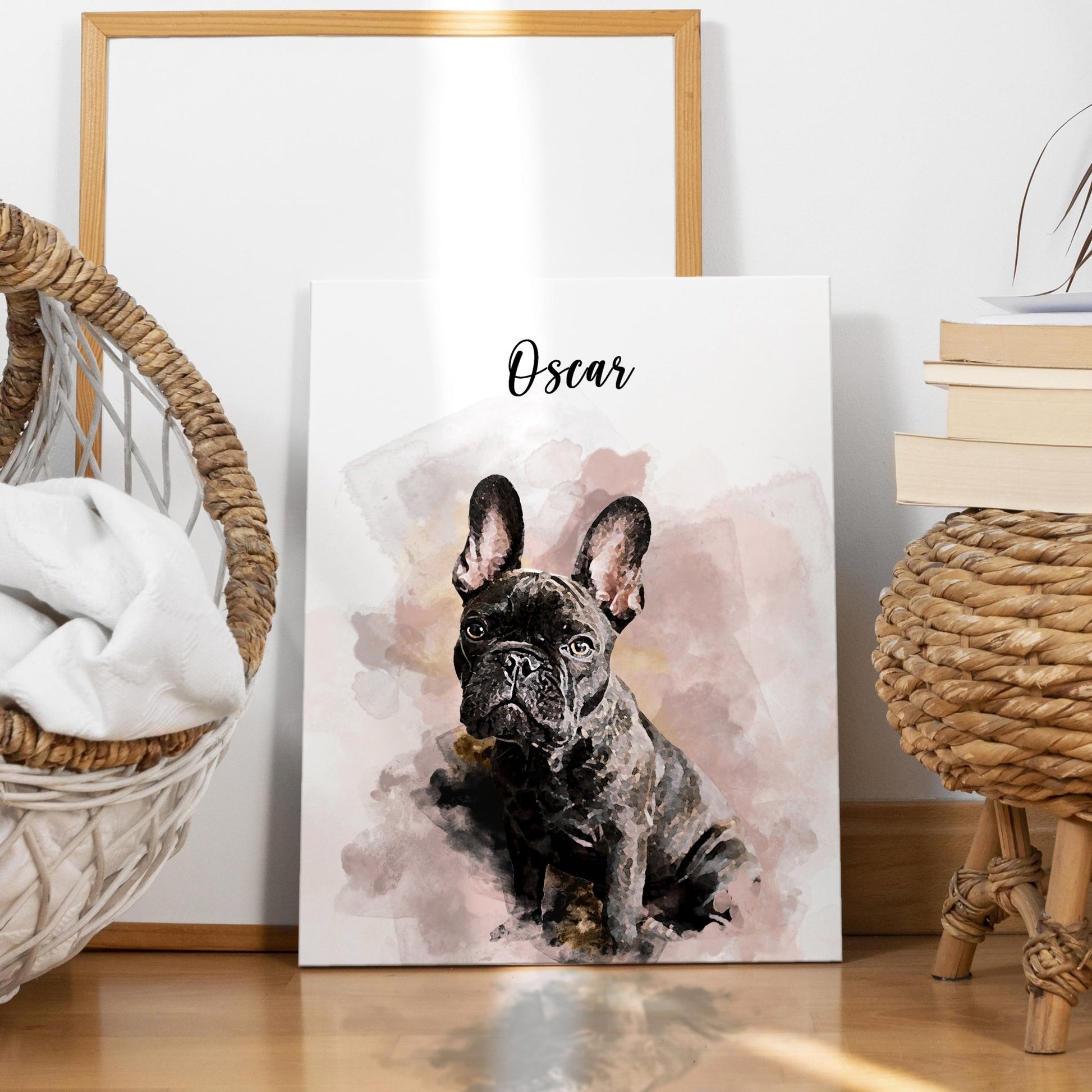 POC Personalized Watercolor Pet Art - Pet on Canvas