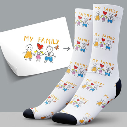 POC Personalised Drawing Socks