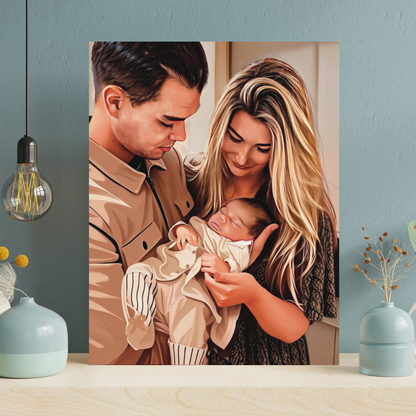 Family Personalized Portraits : Forever United