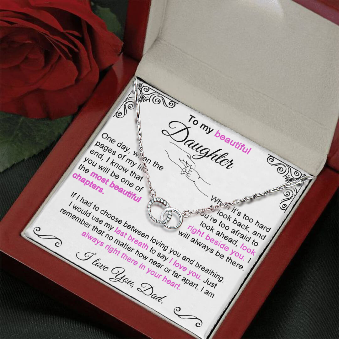 I would use my last breath to say I Love You - Necklace Gift for Daughter