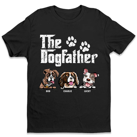 Der Hundevater - Geschenk für Hundepapa, Hundemama - Personalisiertes Unisex T-Shirt