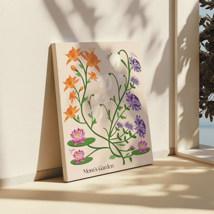 Illustrated Family Garden - #1 Gift for Mother's Day