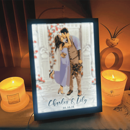 Valentine Love Photo Frame #1 Gift For Couples