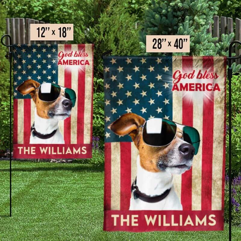 Personalize Pet Door Flag