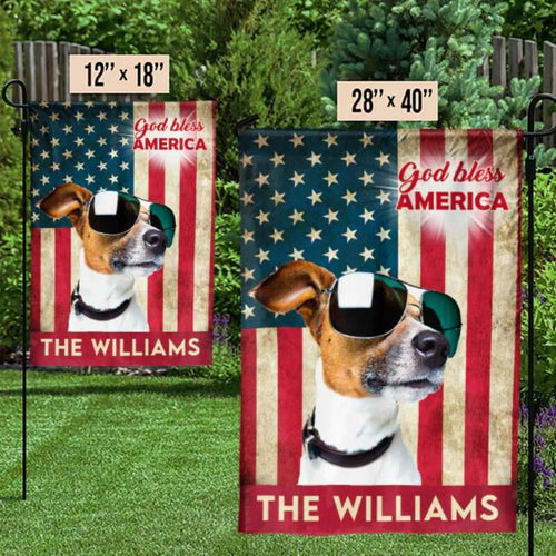 Personalize Pet Door Flag