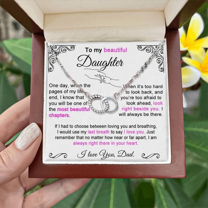 I would use my last breath to say I Love You - Necklace Gift for Daughter