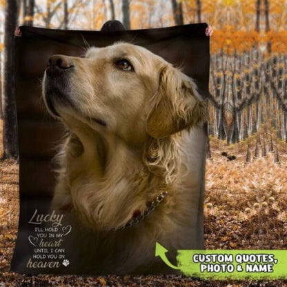 Personalize Pet & Owner Memory Blanket