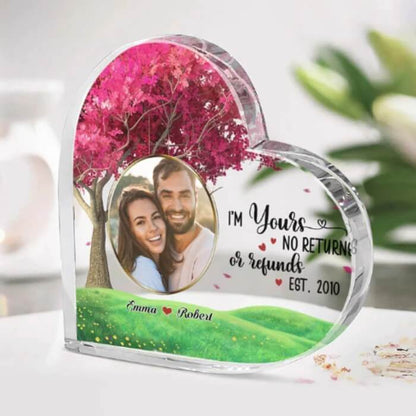 Personalize Together Forever Acrylic Plaque