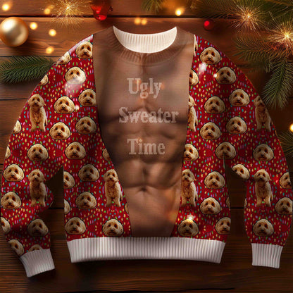 Ugly Sweater Time - Custom Ugly Christmas Sweater