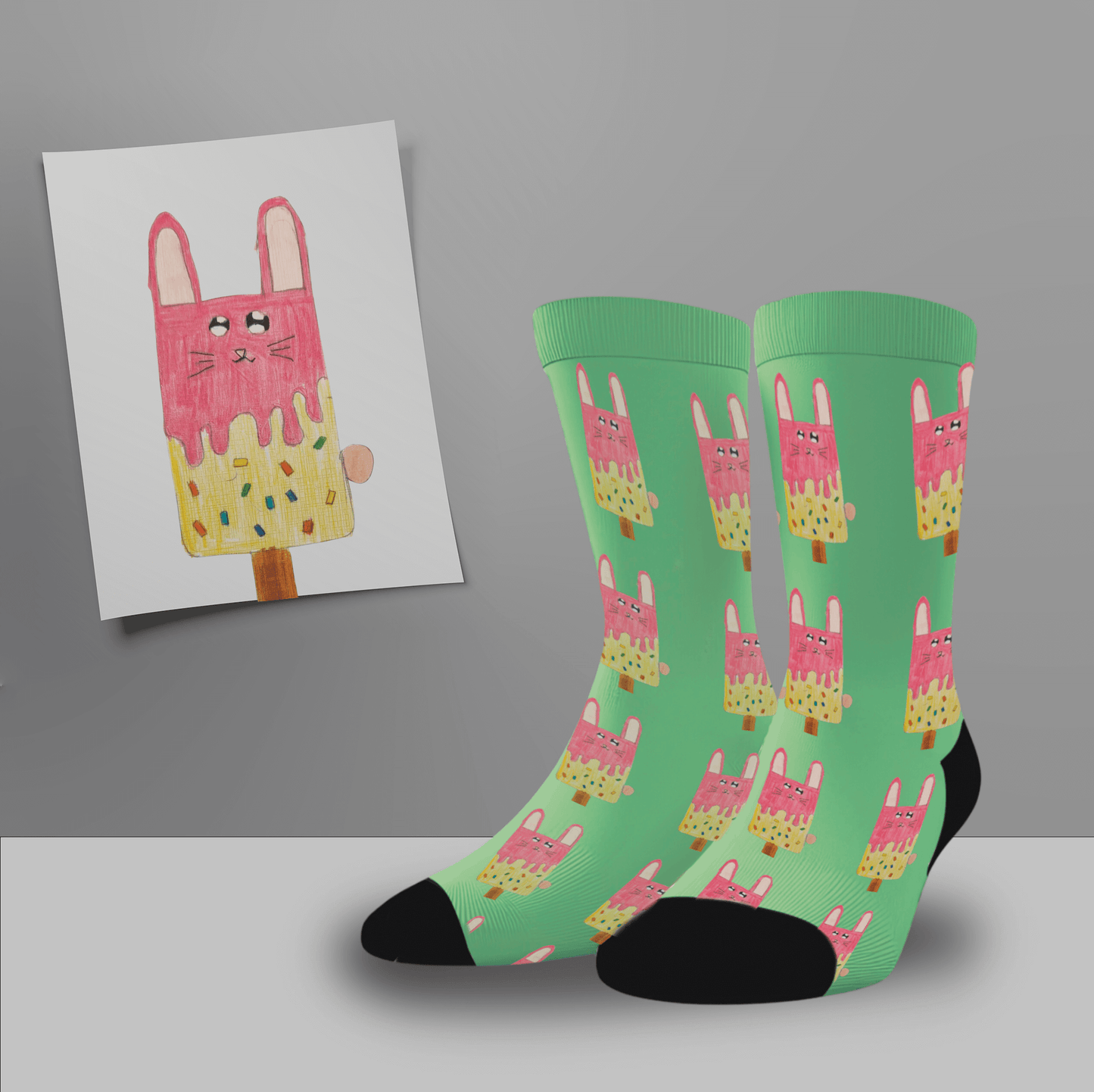 POC Personalised Drawing Socks