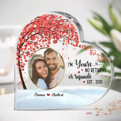 Personalize Together Forever Acrylic Plaque