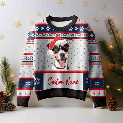 Custom Ugly Sweater - Classic White Christmas