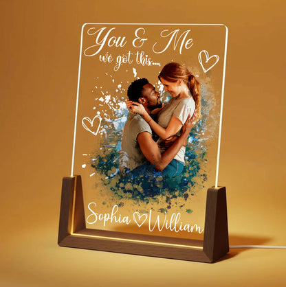 We Got This Together Couple Acrylic Plaque