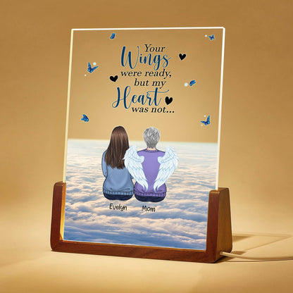 Personalize In Loving Memory LED Light Acrylic Plaque