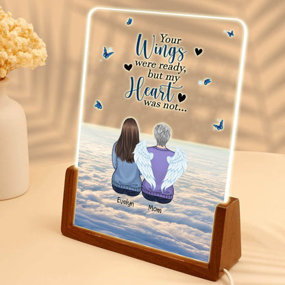 Personalize In Loving Memory LED Light Acrylic Plaque