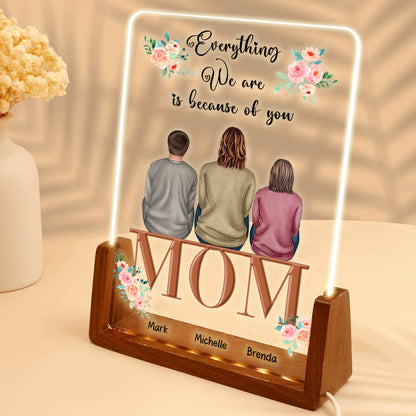 Personalize Youthful Gratitude LED Acrylic Plaque