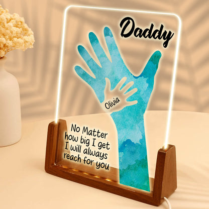 Personalize Father Forever LED Acrylic Plaque