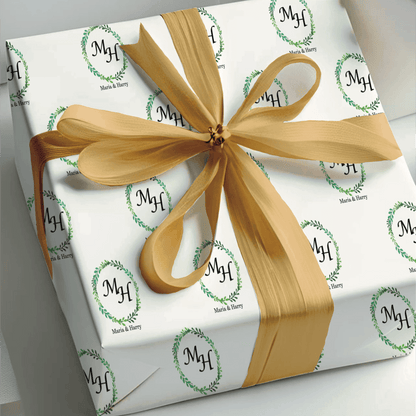 Wrap with love - Custom Gift Wrapping Paper Roll