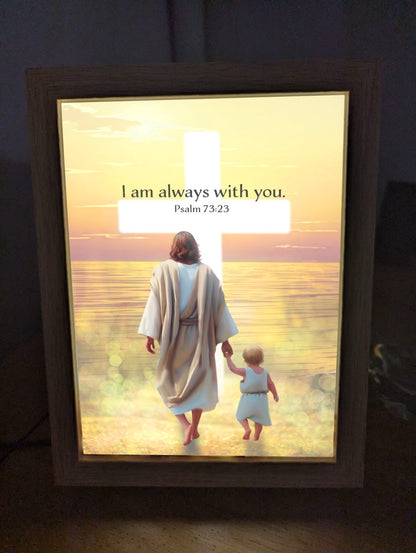 Holy Spirit keepsake LED Photo Frame