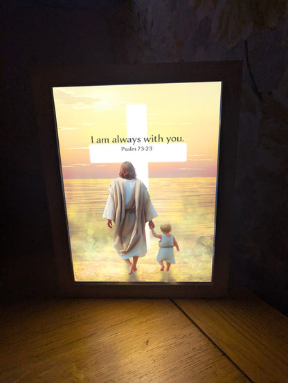 Holy Spirit keepsake LED Photo Frame