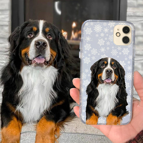 Personalized Frosty Snowflakes Phone Case