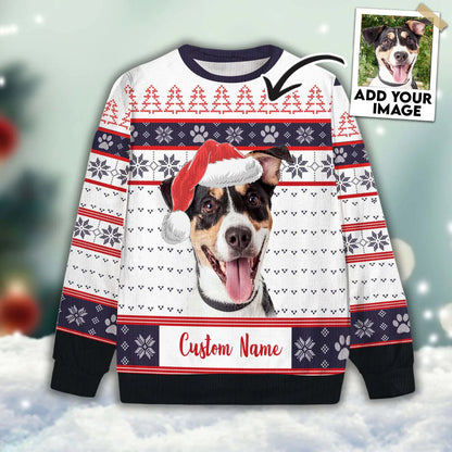 Custom Ugly Sweater - Classic White Christmas