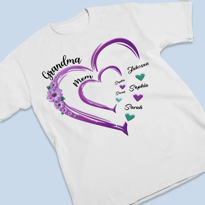 Mommy's Sweet Hearts  - Personalized Tee /Sweatshirt