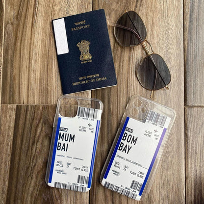 Personalised Boarding Pass Phone Case