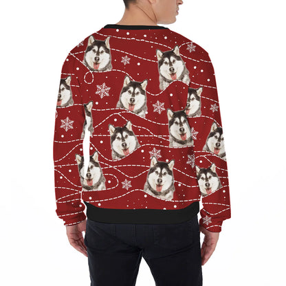 Custom Ugly Sweater - Snow-line