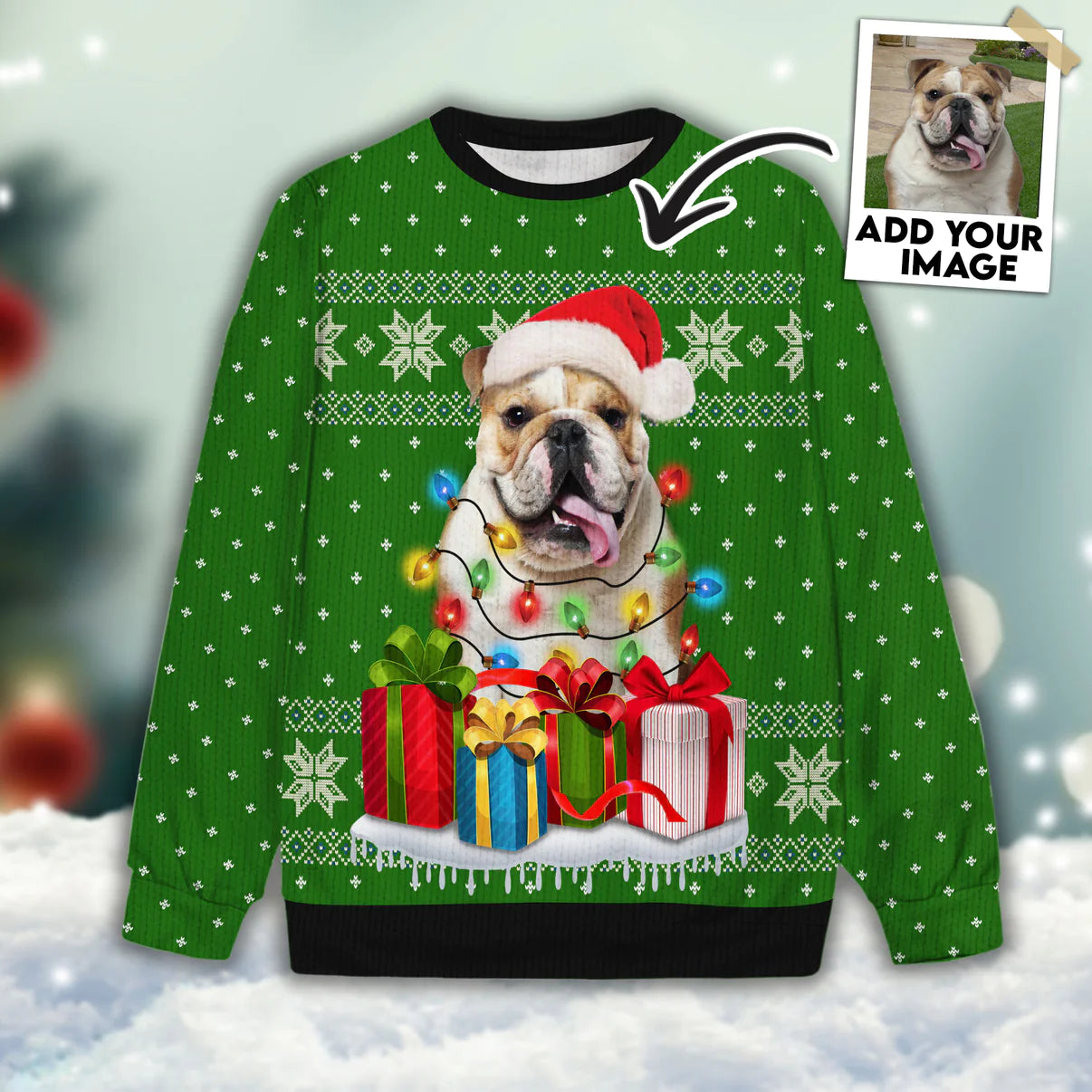 Custom Ugly Sweater - Christmas Presents