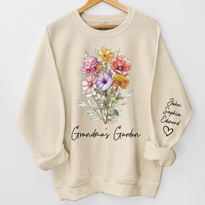 POC Personalised Birth flower Sweatshirt