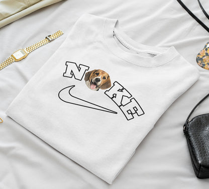 SWOOSH/NKE Pet Face Tee/Sweatshirt