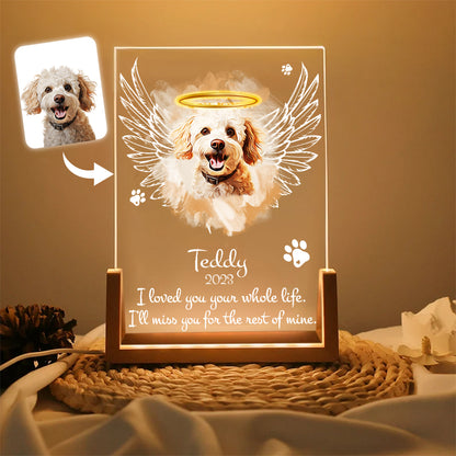 I Loved You Your Whole Life Pet Memorial Acrylic Plaque