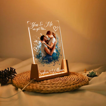 We Got This Together Couple Acrylic Plaque