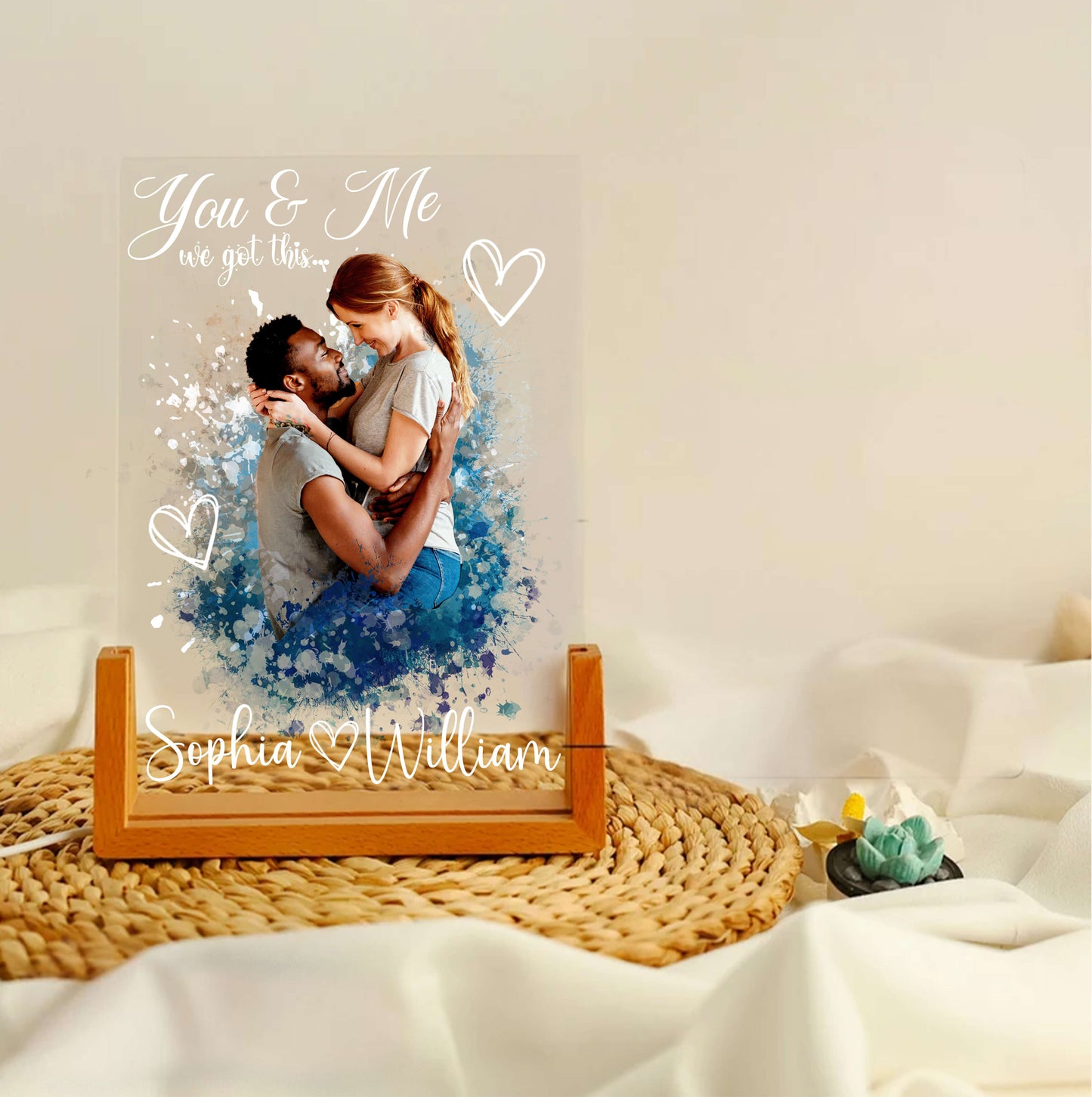 We Got This Together Couple Acrylic Plaque