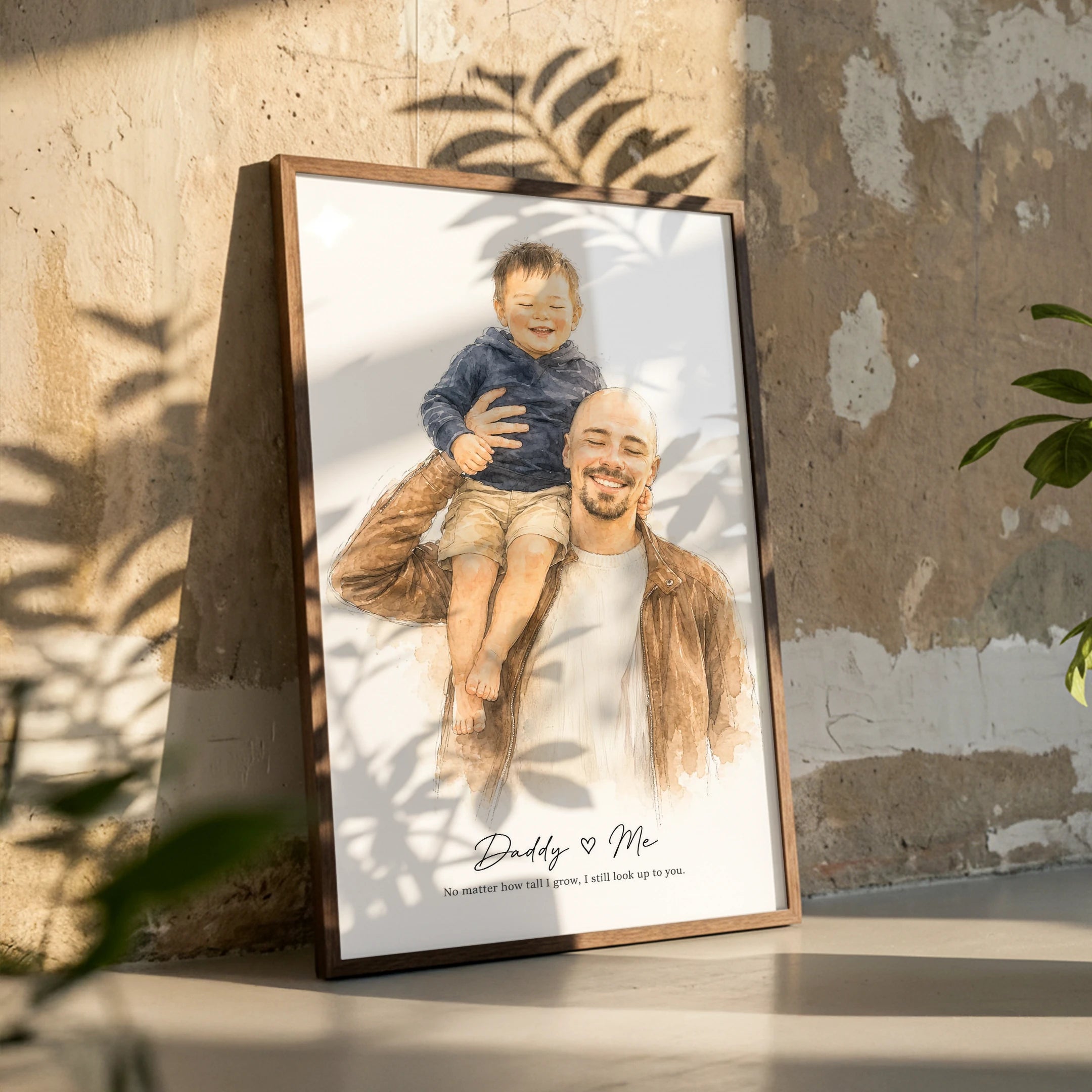 5 Ways a Custom Portrait Makes Dad Feel Truly Seen