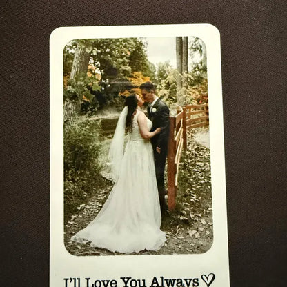 Personalized Couple Metal Card