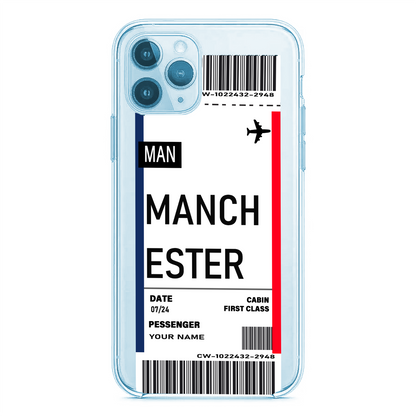 Personalised Boarding Pass Phone Case