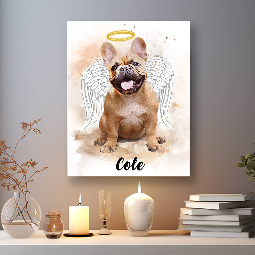 Memorial Keepsake Canvas — secure packaging for safe US shipping and delivery