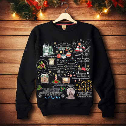 Winter Lyrics & Symbols Swiftie Sweatshirt