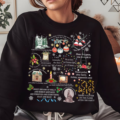 Winter Lyrics & Symbols Swiftie Sweatshirt