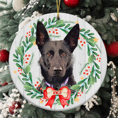 Personalised Christmas Pet Ornaments - Pet on Canvas